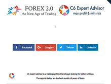 Tablet Screenshot of forex20.com